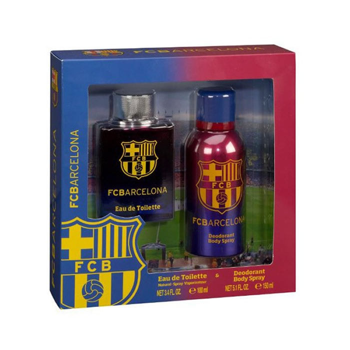 FC Barcelona Eau De Toilette Spray 100ml Set 2 Artikel