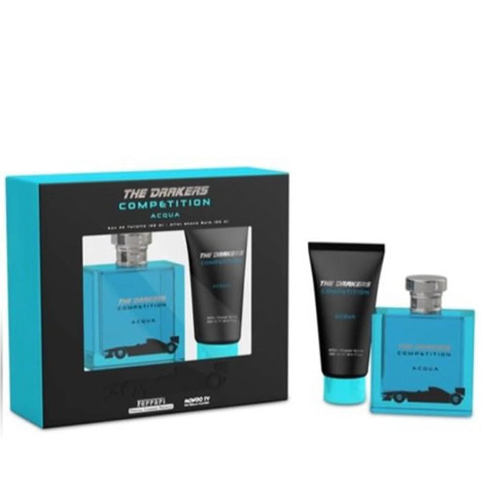Ferrari The Drakers Competicion Acqua Eau De Toilete Spray 100ml Set 2 Artikel