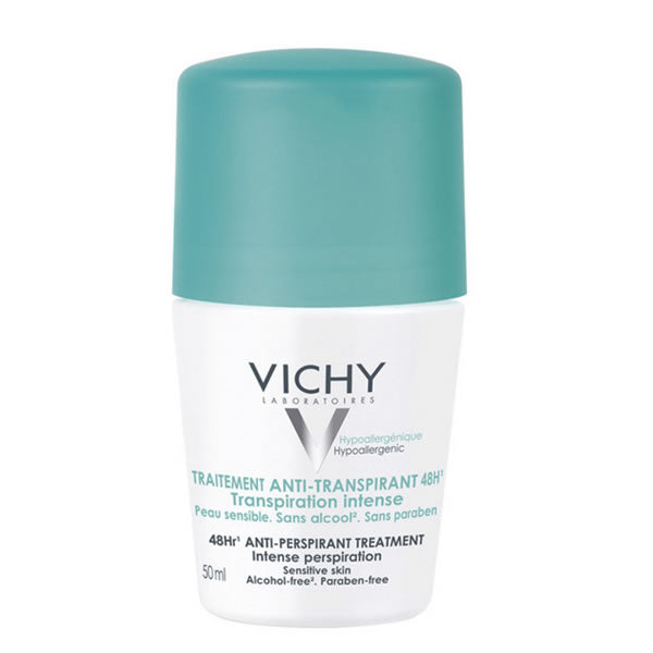 Vichy Deodorant 48 Hour Roll On Anti Transpirant 50ml