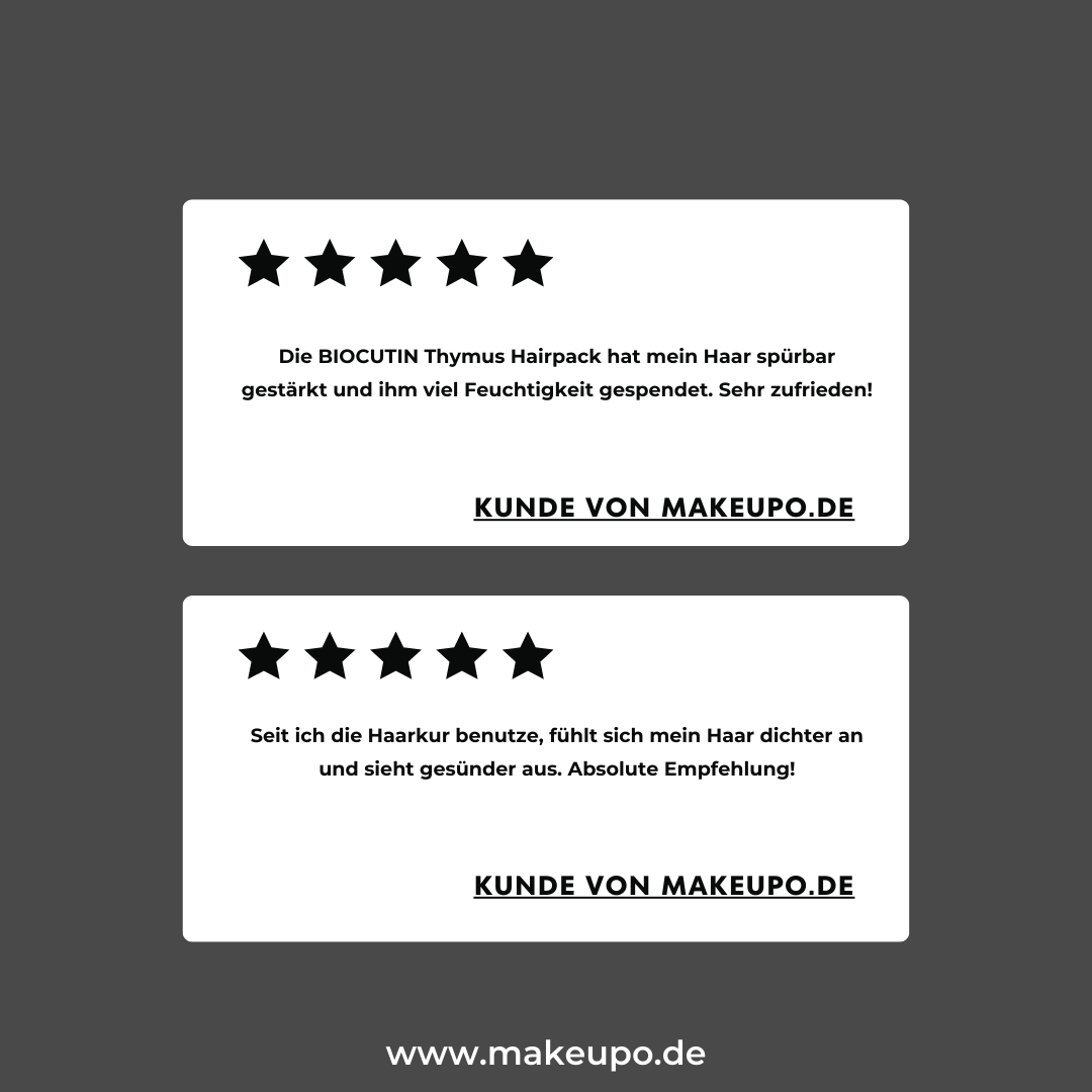 BIOCUTIN® THYMUS HAIRPACK - HAARKUR