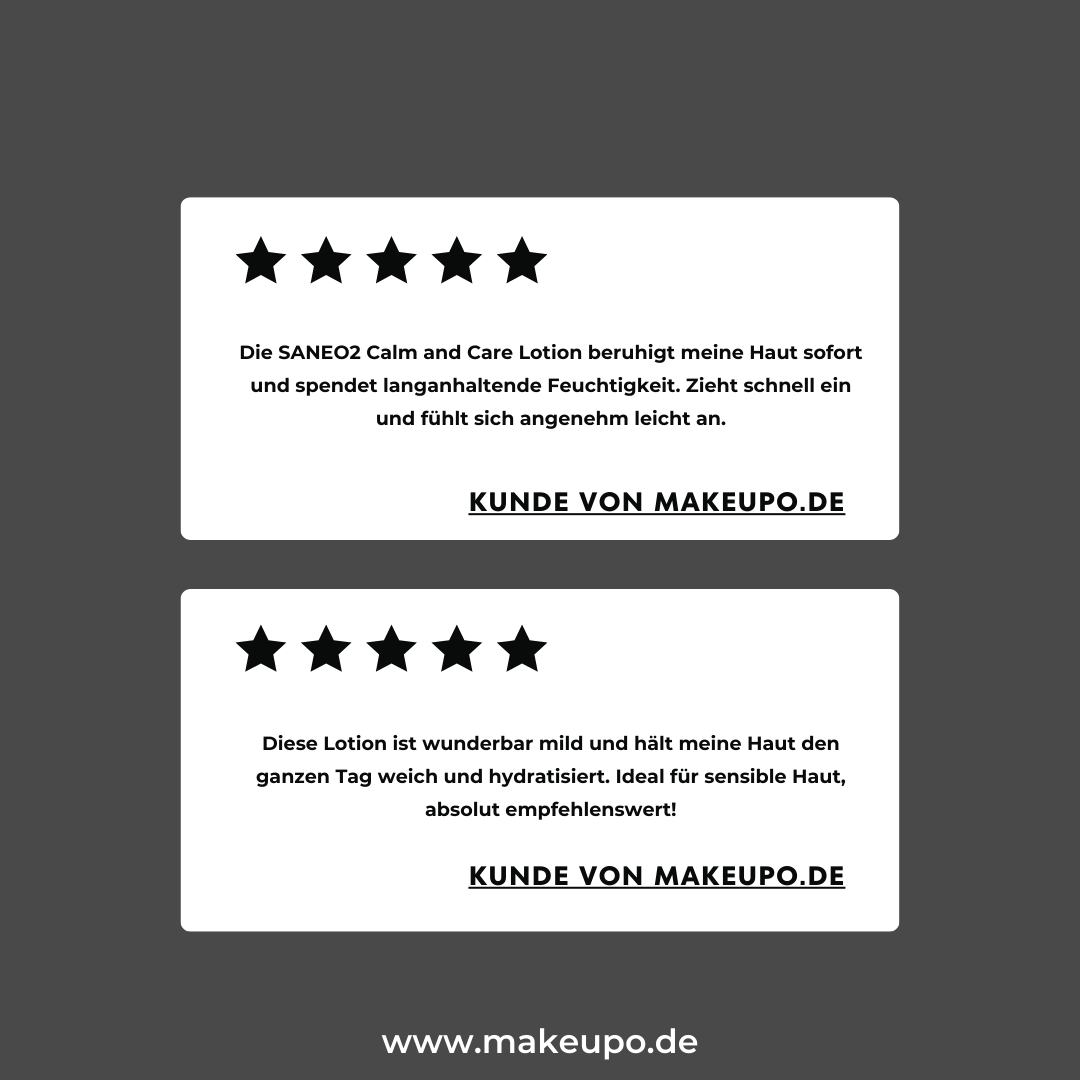 SANEO2® CALM AND CARE LOTION - MILDE KÖRPERLOTION
