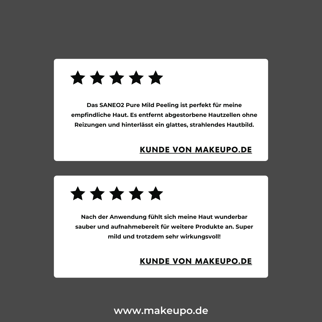 SANEO2® PURE MILD PEELING - ENZYMPEELING