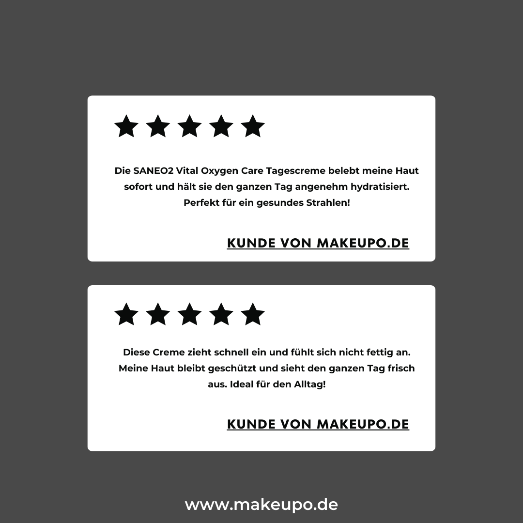 SANEO2® VITAL OXYGEN CARE - SAUERSTOFF-TAGESCREME