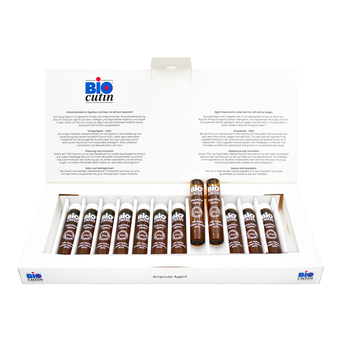 Biocutin® Regulator Agent 12x10mL - Haarwachstumskur