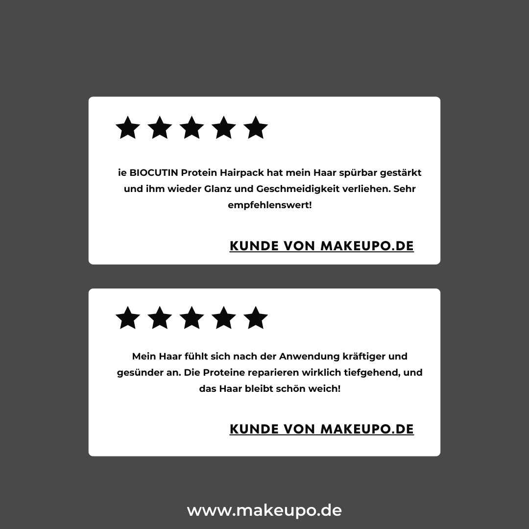 BIOCUTIN® PROTEIN HAIRPACK - PROTEINREICHE HAARKUR