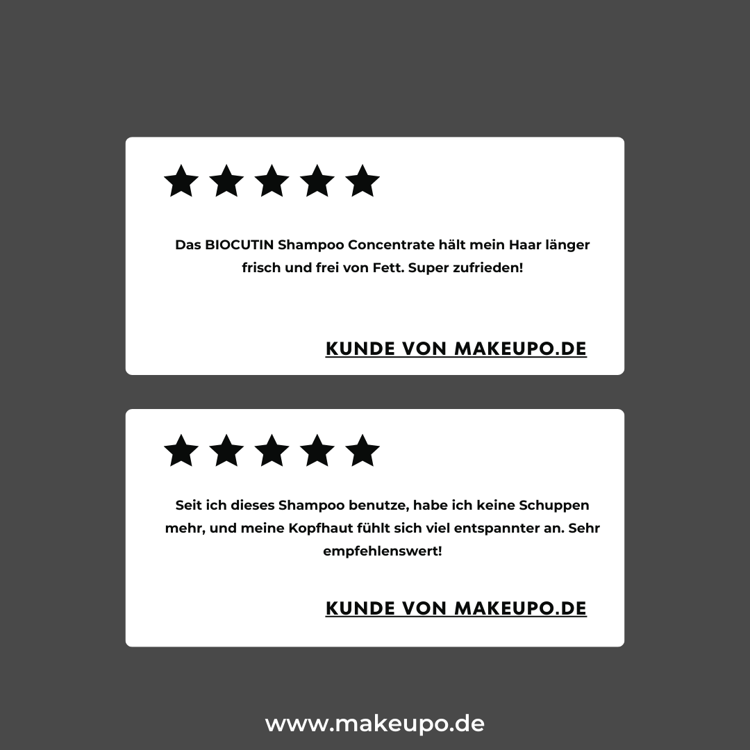 BIOCUTIN® SHAMPOO CONCENTRATE FETTIG & SCHUPPIG