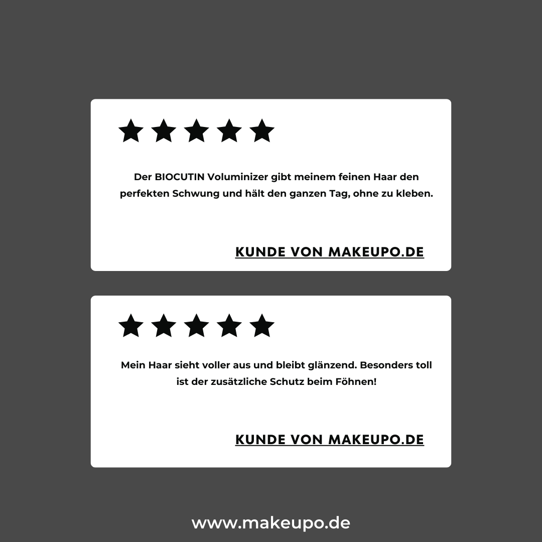 BIOCUTIN® VOLUMINIZER - SCHAUMFESTIGER